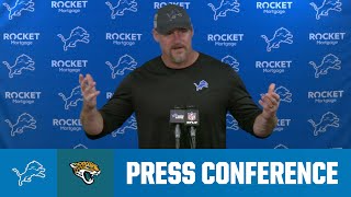 Dan Campbell postgame media availability  2024 Week 11 Lions vs Jaguars [upl. by Adnirual570]