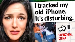 Viral TikTok Exposes What Thieves Do with iPhones quotThis is disturbingquot [upl. by Peppie]