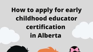 early childhood educator certification step by step [upl. by Yaniv]