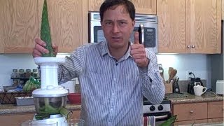 How to Juice Aloe Vera in the Omega VRT330 HD Juicer [upl. by Cire]