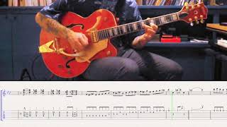 Brian Setzer  Caravan guitar Tab [upl. by Ttenna]