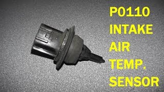 How To Test and Replace Intake Air Temperature Sensor P0110 HD [upl. by Naj794]