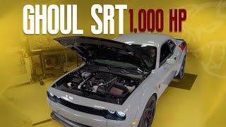 REAL DEAL SRT Ghoul Challenger 1000HP Hellephant Complete Dyno [upl. by Coletta872]