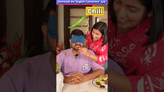 Taste Challenge 😱in English with Adi n Daddy Spoken English Vocabulary English Connection shorts [upl. by Puduns]