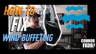 Wind Buffeting Issues WATCH THIS  FIX that wind buffeting off your fairing [upl. by Suter867]