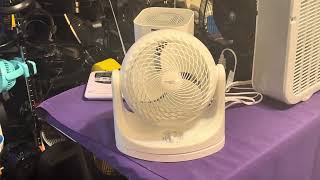 White Oscillating WooZoo Desk Fan [upl. by Hedley733]