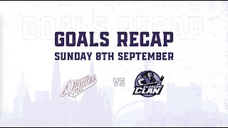 Goals Recap  080924  Dundee Stars 5 Glasgow Clan 2 [upl. by Oalsinatse322]