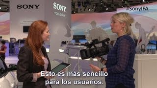 Sony FDRAX1 4K cámara Español Latino [upl. by Priscella]