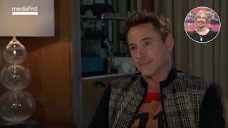 Robert Downey Jr walks out of interview [upl. by Sihtnyc]