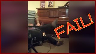 Guitarist falls off chair [upl. by Anih]