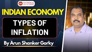 Inflation in India  Types of Inflation Explained  UPSC [upl. by Elokyn]