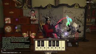 Bard Performance Time Against the Wind Coerthas Western Highlands Music Final Fantasy XIV [upl. by Anelas]