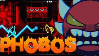 quotPHOBOSquot 100 EXTREME DEMON by KrmaL Geometry Dash 22 [upl. by Notneiuq95]