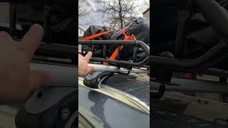 Harbor freight roof rack and cross rail review diy caraccessories [upl. by Paryavi]