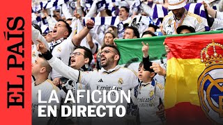 Directo  La afición en el Bernabéu sigue la final de la Champions Real MadridDortmund [upl. by Nabi]