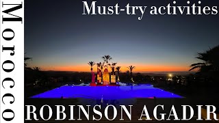 4K Activities Review  Robinson Agadir Morocco [upl. by Fabrianne]