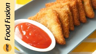 Potato triangles Recipe By Food Fusion [upl. by Dubenko366]