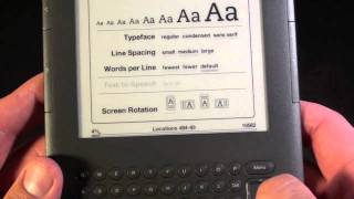 Amazon Kindle 3 Unboxing and Demo [upl. by Gensmer]