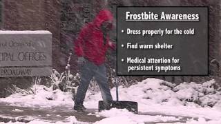 Frostbite Awareness Tips from the National Weather Service [upl. by Anitrak]