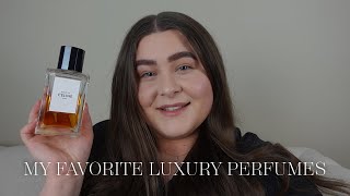 My Top 10 Favorite Luxury Perfumes  Celine Le Labo Byredo [upl. by Nacul331]