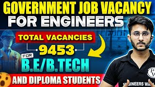 Weekly Job Update  New Government Jobs for Engineers in 2024  9000 New Vacancies for Engineers 🚀🔥 [upl. by Aticnemrac]