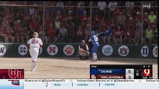 OU Softball Defeats Utah Valley Duke In Season Opening Series Coach Gasso 3rd In AllTime Wins [upl. by Thorfinn]