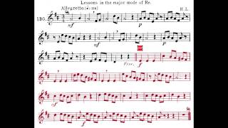 Fixeddo Solfège 23 Examples in D and BFlat Major [upl. by Elockin48]