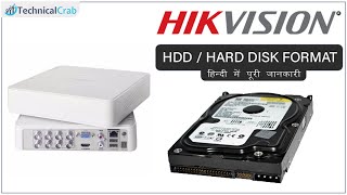 hikvision dvr hard disk format kaise kare   how to format hikvision hard disk [upl. by Eliason]