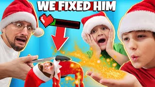 Bringing Buddy the Elf Back TO LIFE FV Family Christmas Elf on a Shelf Vlog [upl. by Thia]