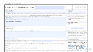 Instruction to fill proof of claim form [upl. by Ativel]