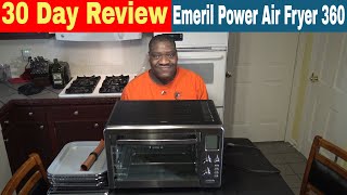 Emeril Lagasse Power Air Fryer 360 XL 30 Day Review [upl. by Enitsrik]