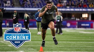 Best of Defensive Lineman Workouts at the 2023 NFL Scouting Combine [upl. by Wilkens]