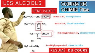 Les Alcools1ère PartieRésumé de cours Explication détailléeserie disomères résolus [upl. by Cott989]