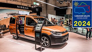 VW CADDY CALIFORNIA 2025 CAMPERCAR CARAVAN SALON 2024 DUSSELDOR [upl. by Tselec]