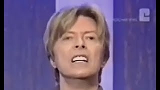 David Bowie imitates Mick Jagger [upl. by Attenwahs]