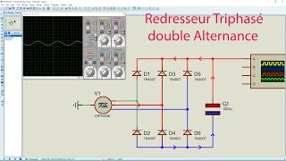 Redressement Triphasé Double aternance [upl. by Ingelbert]