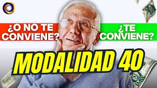 PERO QUE HAY DE LA MODALIDAD 40 DEL IMSS  PENSIONES DE HASTA 50 MIL PESOS [upl. by Kletter751]