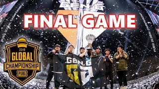 PUBG GLOBAL CHAMPIONSHIP WINNER GENG  FINAL GAME  Pio Loki Esth3r amp Taemin [upl. by Benn684]