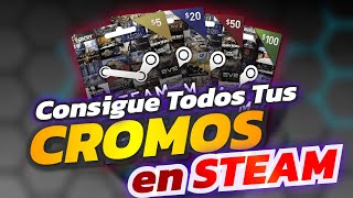 Este Programa Me ayudo a CONSEGUIR Cromos en STEAM  Idle Master Tutorial [upl. by Namwen]