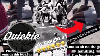 NY DRILL REACTS TO KyleRichh BROTHER GETTING JMPED BY 26AR GANG IN BROOKLYN😳Quickie483 [upl. by Nickola]