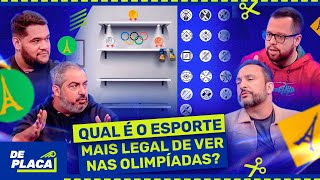 quotO FUTEBOL É O PIOR ESPORTE PRA VER NA OLIMPÍADA AINDA PREFIRO O BREAKDANCEquot [upl. by Ardnassac]