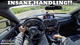 Can It Handle 6Speed Manual BMW M4 Competition Canyon Run POV Drive [upl. by Midan777]