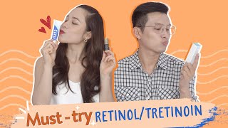 Review 7 loại RETINOLTRETINOIN NHẤT ĐỊNH PHẢI THỬ ✌  Obagi Dermalogica A313 [upl. by Ambrogino]