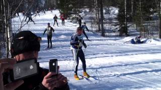 Vasaloppet 2012 five min crashes Risberg vurpor [upl. by Ellenahc]