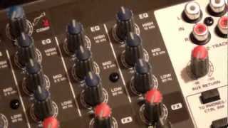 Обзор микшерного пульта Behringer Xenyx Q802Usb [upl. by Vins]