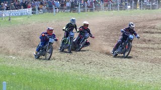 HOT HEAT 1  GT140 SOLO CHADDESLEY GRASSTRACK [upl. by Lietman]