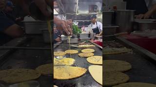 HUARACHES CDMX🇲🇽 decir quot¿Quieren ver el video largo”😉😍 huaraches gorditas quesadillas cdmx [upl. by Leirbma]