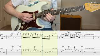 Jimi Hendrix  Hey Joe Solo Guitar Tab With Real Backing Track [upl. by Arden]