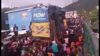 Carnival in St Vincent Pt 01 North LeewardVlog [upl. by Nnayllek]