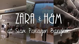 Zara and HampM Bangkok with prices  Day 4 Video 15 [upl. by Takakura]